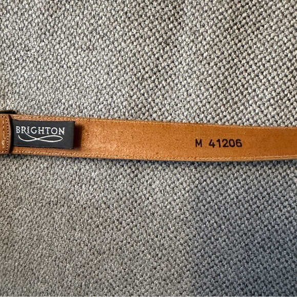 Brighton Tan Leather Belt - Picture 2 of 5